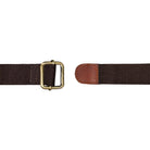 Leder Hüfttasche braun