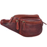 "Eliah" Marsupio in pelle vintage da uomo