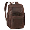 "Reggie" XL Zaino Uomo Pelle Porta Pc 15 - 17 Pollici