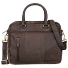 Große Leder Schultertasche zum Umhängen Vintage