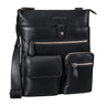 Vintage Ledertasche in Schwarz