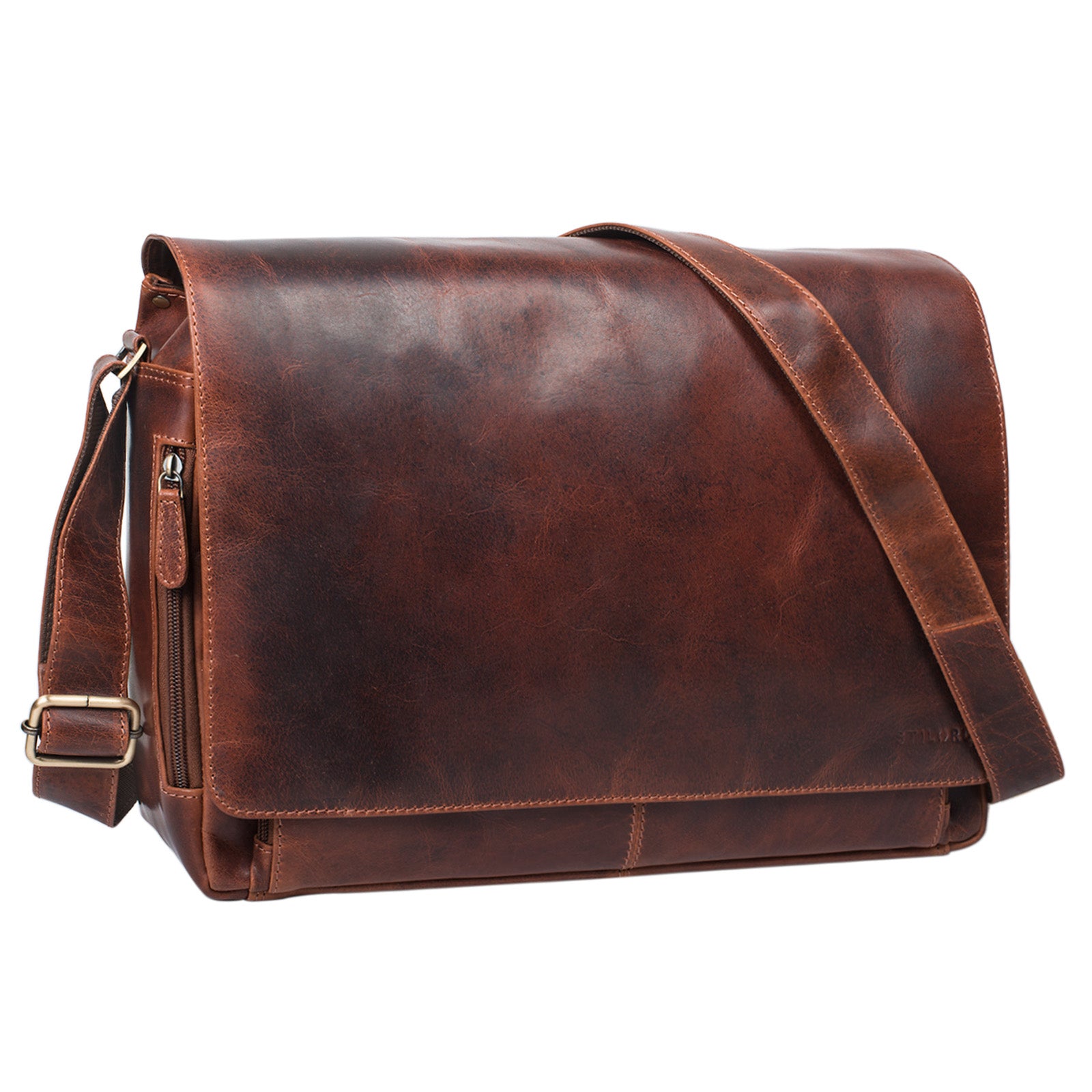 Leder Umhängetasche Herren Vintage