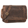 Seconda opzione "Tom" Borsa a tracolla in pelle da uomo donna Vintage