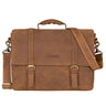 “Calvin” Borsa Portadocumenti a Tracolla in Pelle