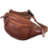 "Eliah" Marsupio in pelle vintage da uomo