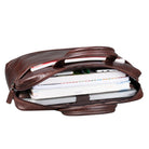 Herrentasche Echt-Leder dunkel-braun