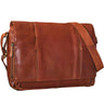 Seconda opzione "Erik" Borsa per PC 15.6 pollici vintage in pelle