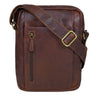 Herren Ledertasche cognac braun