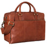 “Isaac” Borsa da Lavoro Pelle Vintage