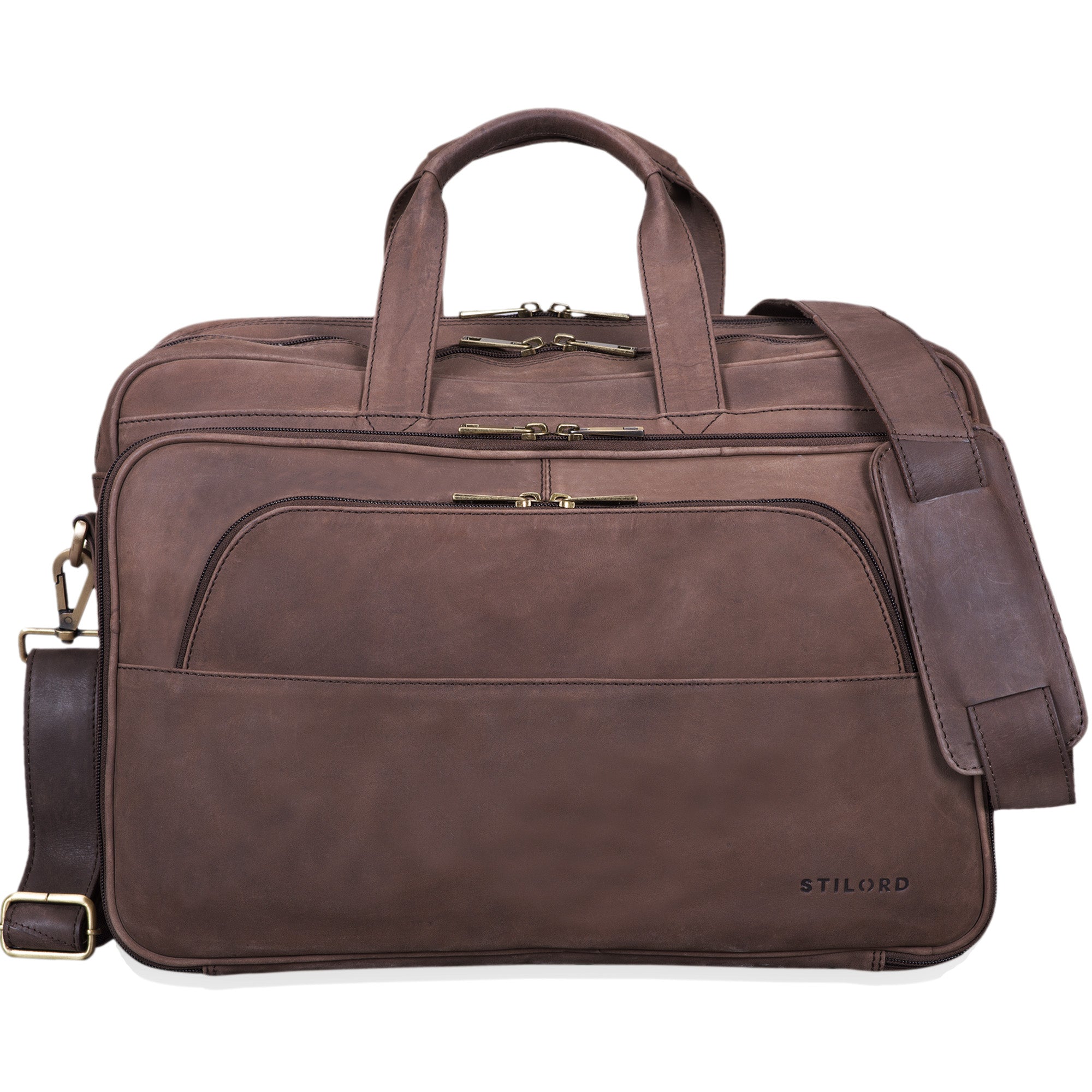 Lehrertasche Echtes Leder Vintage