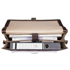 Elegante Businesstasche dunkelbraun