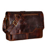 "Marvin" Borsa Messenger vintage in pelle