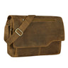 "Marvin" Borsa Messenger vintage in pelle