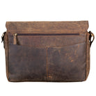 Braune Leder Umhängetasche Herren Vintage