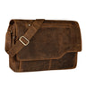 "Marvin" Borsa Messenger vintage in pelle