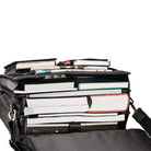 XXL Leder Lehrertasche Schwarz