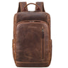 "Johnson" Zaino in Pelle Uomo Business Vintage - Zaino Laptop 13 Pollici