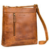 "Moni" Elegante Borsa a Tracolla Donna in Pelle Medio per Tablet da 11"