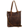"Trixie" Borsa Tote Bag Donna Grande - Vera Pelle 13 Pollici