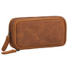 "Fiore" Astuccio in Pelle Vintage