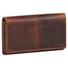 "Mirella" Elegante Portafoglio Donna Grande Vera Pelle Protezione RFID & NFC