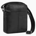 echt ledertasche herren klein schwarz