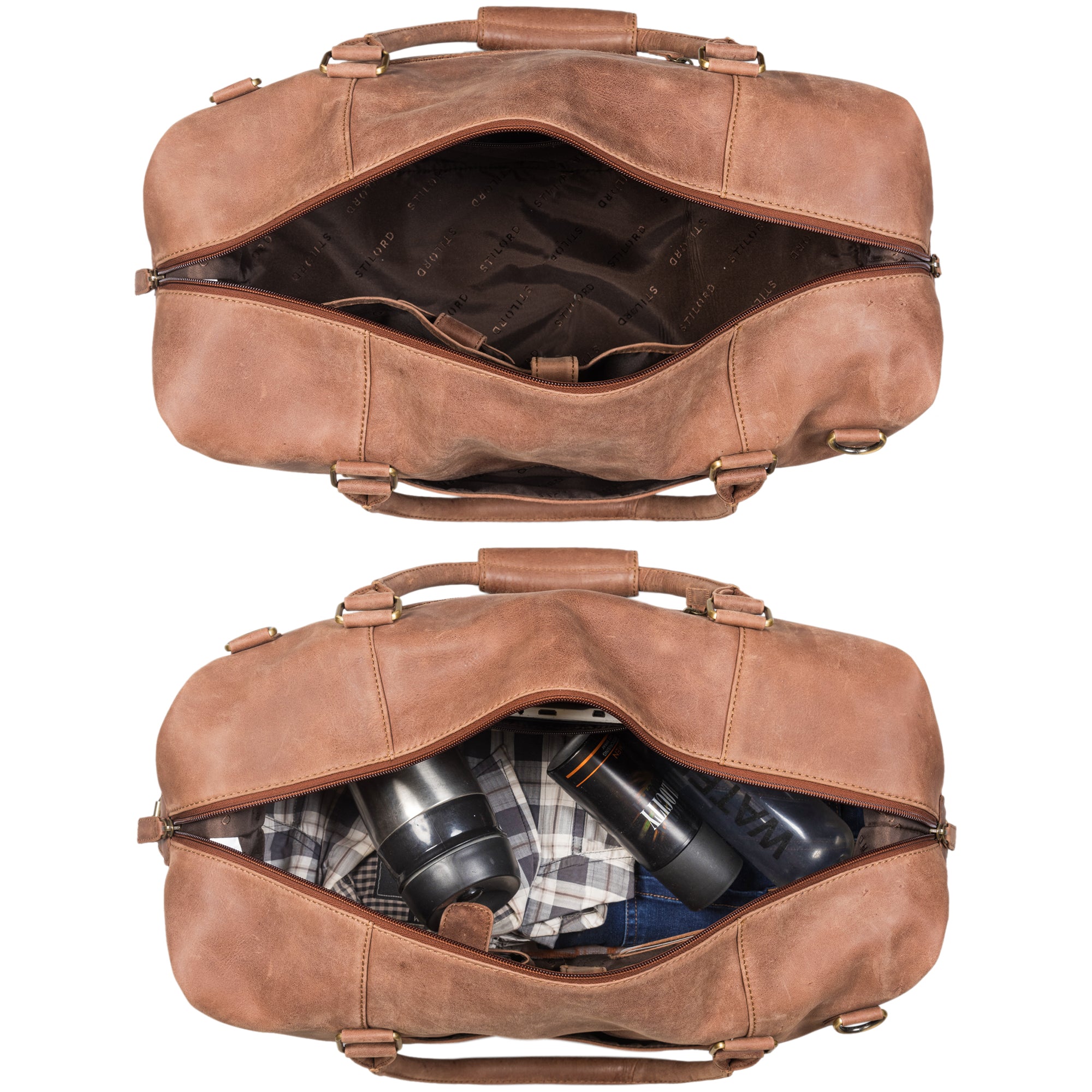 Ledertasche Sport groß