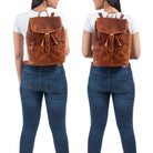 Echtleder Damen Tasche Daypack