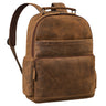 "Valens" Premium Zaino in Pelle Uomo con Scomparto Laptop 16 Pollici
