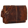 "Alex" Borsa da studente in pelle