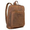 rucksack vintage Herren leder braun