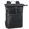 “Tacoma” Zaino Rolltop In Pelle Donna Uomo Per Laptop Da 17 Pollici