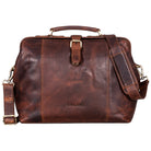 Doktortasche Vintage braun cognac