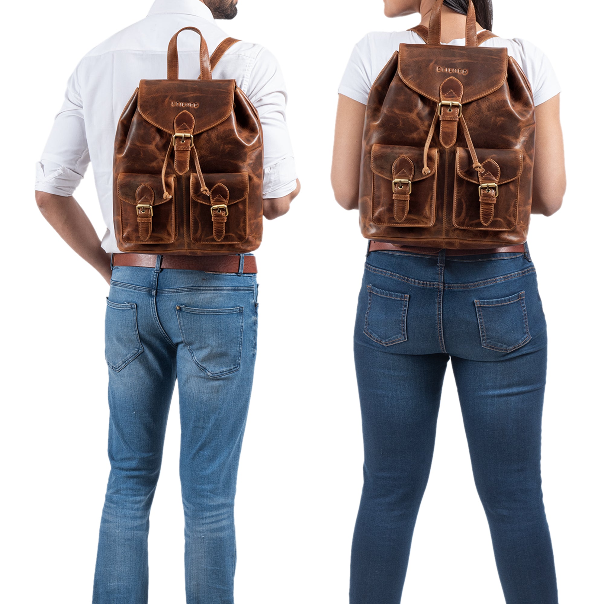 Leder Unisex Schulter Tasche